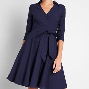 Certain Stylist Collared Dress by Modcloth
